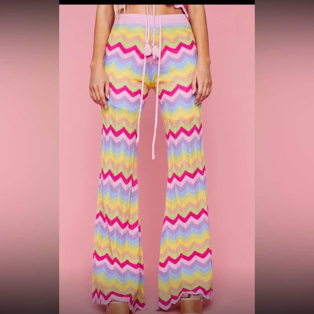 NWT Sugar Thrillz Crochet Pants Dolls Kill